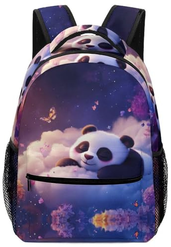 XKASKDFKE Sac A Dos Pour Garçon Bébé panda Cartable Enfant Animal Sac D'école Ecole De Livre Pour Des Garçons Filles Enfants One Size