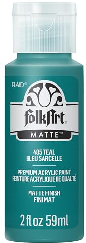 Folk Art Acrylic Paint in Assorted Colors (2 Ounce), 405 Teal
