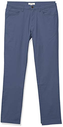 Amazon Essentials Pantalon Chino Extensible et Confortable à 5 Poches, Coupe Skinny Homme, Bleu Jean, 31W / 30L