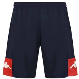 Kappa Daggo Pantalón Corto, Azul/Rojo, M