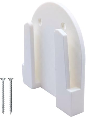 Alchemy Collectives Projector Wall Mount Bracket, White, Compatible with HY300 Pro Series, HDMI Fire Stick Ready, Quick Install (White, Mount, Screws)