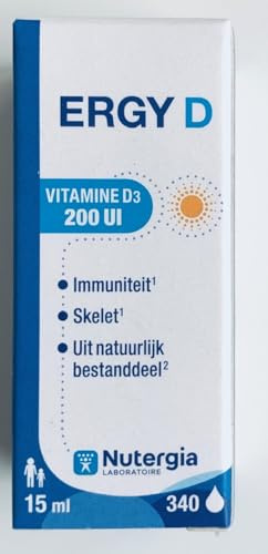 Nutergia Ergy D - Vitamine D3 200 UI - 15ml