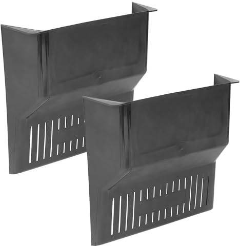 Heavy Duty Drain Cover for Outdoor Drains – Universal Fit, UV-Stabilised Plastic Grate Guard, Stops Leaves & Debris, Weather-Resistant, 30x30cm Easy Install Drain Protection (2 Pack)