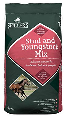 SPILLERS Stud and Youngstock Horse Feed Mix 20KG – Equine Food providing Advanced Nutrition for Broodmares, Foals and Youngstock - Horse Feed to Promote Bone Health