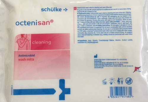 Octenisan Antimicrobial Wash Mitts (8) (128014)