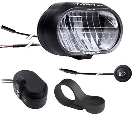 SUPER NOVA Supernova E-Bike-Scheinw. M99 Mini PRO E-25 f. Motoren, LED, 1500 Lumen sw.