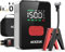 Jump Starter with Air Compressor, 7000A 150PSI Portable Car Jump Starter, 12V Jump Start Battery Pack (All Gas/12L Diesel), Car Battery Starter with Portable Jump Cables, LED Lights