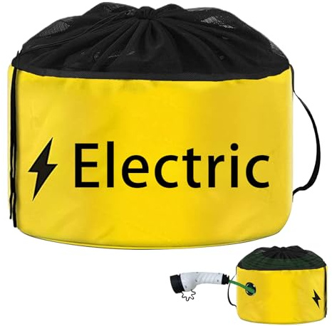 Förvaringsväska för husbilsslang, vattentät, husbilstillbehör | förvaringsväska, arrangör för avloppsslangar, färsk- /svartvattenslangar, elektriska kablar, 46 x 25 cm