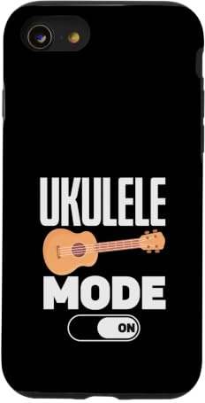 Mode ukulélé Amusant sur Lecteur d'instrument de Musique Coque pour iPhone SE (2020) / 7/8