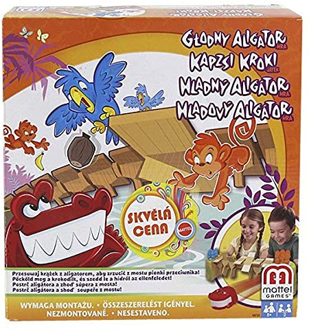 Mattel X8733 - Kalle Krokofalle, Gesellschaftsspiel