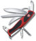 Victorinox Ranger Grip 57 Swiss Army Knife, Large, Multi Tool, 13 Functions, Locking Blade, One Hand, Red/Black