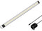 parlat LED Unterbau-Leuchte SIRIS mit Netzteil, Eckmontage, flach, 50cm, 531lm, warm-weiß