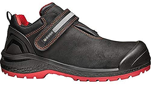 BASE Protection Twinkle S3 HRO Ci HI SRC Zapato de Seguridad, Talla: 39, Color: Negro/Rojo, B0899BKD39