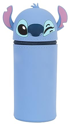 Grupo Erik Mäppchen Disney Stitch 1 Fach - Stift Etui Schule - Federmäppchen Mädchen Schlampermäppchen Jungen Federtasche Disney Merch