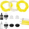 Kit Durite Essence Debroussailleuse, Durites D'essence de Tondeuses Universel avec Filtre à Carburant, Durite Essence 2.5mm 3mm, Ampoule d'Amorce et Joint pour Coupe-Herbe, Tondeuse Souffleur