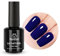 Beetles UV Gel Nagellack Nacktes Dunkelblau, 15 ml Natural Königlich Blau Gel Polish LED Nagellampe Erforderlich Geschenk für Nagelkunst DIY Nagelstudio Heimmaniküre Gellack