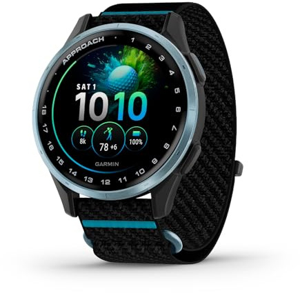 Garmin Approach® J1, Junior Golf Watch with GPS, Bright and Colorful Display, Tee-Off Guidance, Essential Features for Learning and Improving, Black