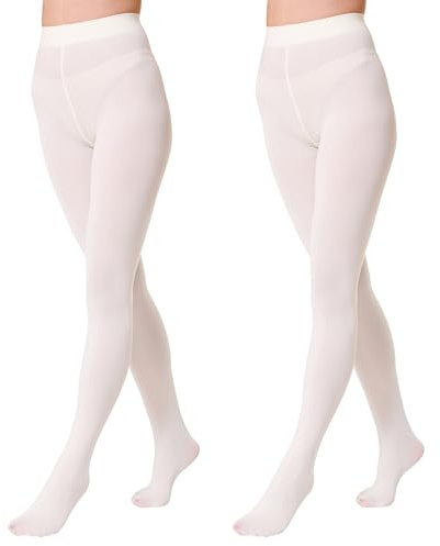 EVERSWE 2 Pairs Pack Women's Opaque Tights