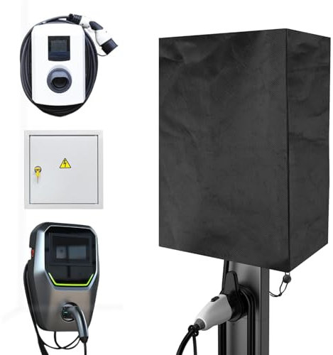 Wallbox cover Wallbox Weather Protection Case for EV Charger (Black, 70 x 35 x 25 cm)