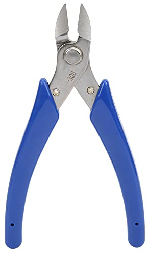 Pinza modello taglierina professionale di precisione diagonale da 6 pollici in acciaio al cromo vanadio, taglierina laterale elettronica per la creazione di gioielli PCB e