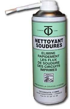 Nettoyant flux soudure de circuits imprimés 400ml net 60395 pour Outillage