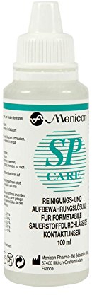 Menicon SP Care Aufbewahrungs- und Reinigungslösung, 1er Pack (1 x 100 ml)