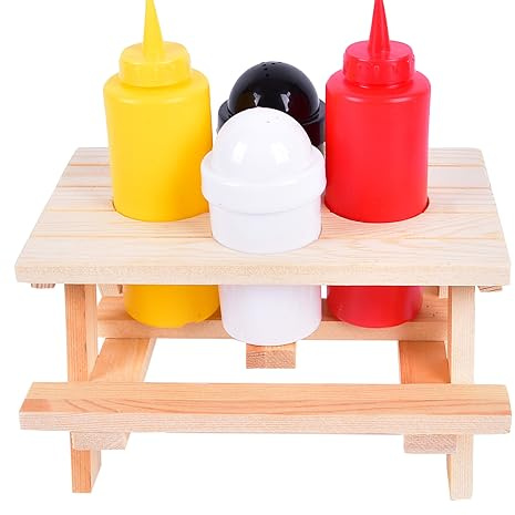 Picnic Table Condiment Holder