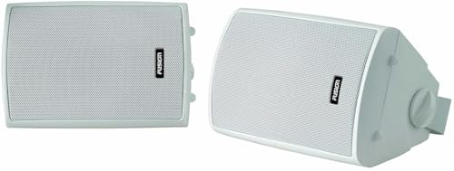 FUSION 4 Compact Marine Box Speaker-(Pair) White - MS-OS420