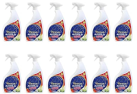Alcool denaturato profumato spray 70° Fragola (12)