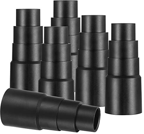 Aoyfuwell 6 Pcs Vacuum Cleaner Hose Adapter Power Tool, Universal Vacuum Hose Adaptor Kit, Dust Extraction Vacuum Cleaner Conversion Adapter for Power Tools, Circular Saw, Table Saw, Eccentric Grinder