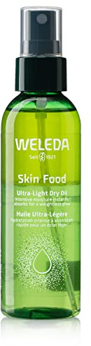 Weleda Skin Food Ultra-Light Dry Oil, 3.4 Fluid Ounces, Plant-Rich Formula with Vitamin-Rich Oils and Extracts of Pansy and Chamomile