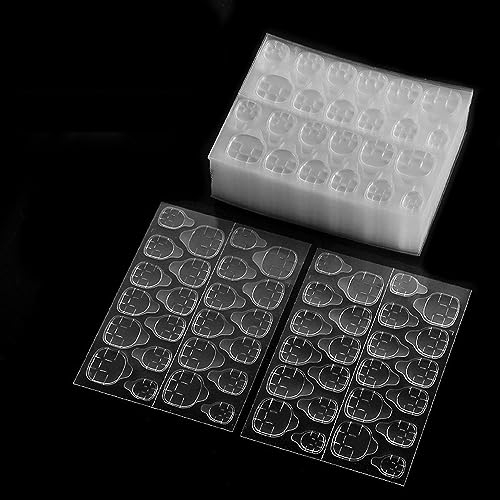 JSKWIKE 768 Pcs Colla Per Unghie Finte Unghie Finte Adesive Adesivi Trasparenti Per Colla Per Unghie Finte Per Salone Di Bellezza Nail Art Da Donna Fai Da Te Nail Art Nail Glue