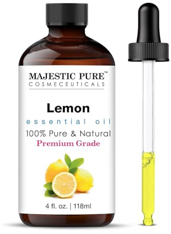 Majestic Pure Lemon Essential Oil, 118ml Candle Making Scents