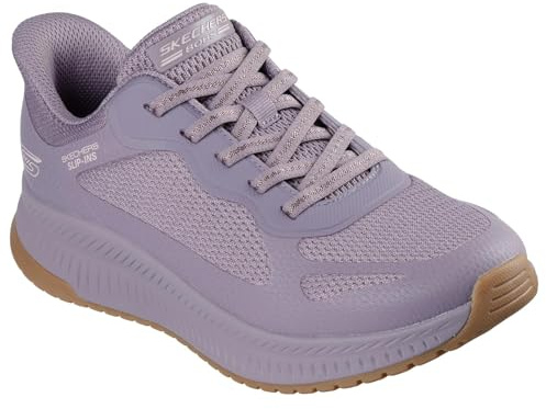 Skechers Femme Bobs Squad 4 Staple Look, Purple Mesh, 37 EU