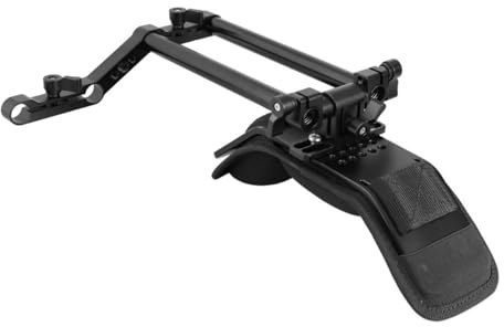 Support d'épaule ergonomique de 15 mm pour trépied adaptateur d'épaule caméscope DSLR accessoires réglable