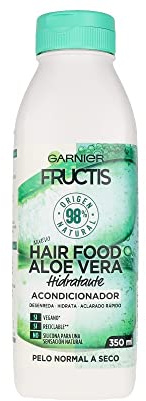 Garnier Fructis Hair Food Aloe Vera Acondicionador Hidratante, 350 ml