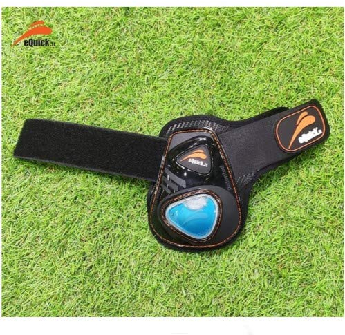 EQUICK Streichkappe eShock Hop Größe M, Farbe schwarz