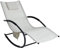 ESTEXO Sonnenliege Relaxliege Gartenliege Liegestuhl Schaukelliege Swing mit Tasche Liege Swingliege (Beige)