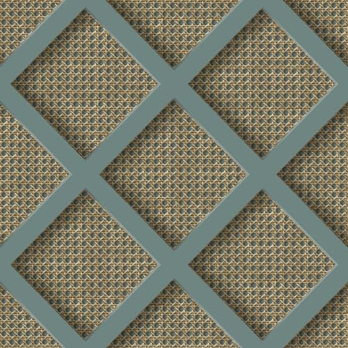 Superfresco Easy Ocean Panel Rattan Wallpaper
