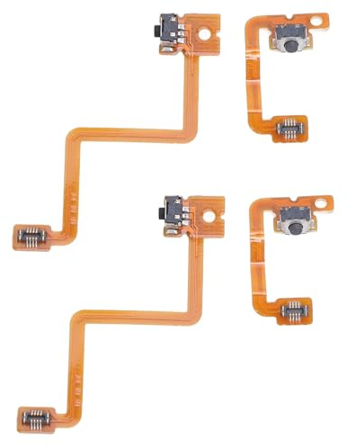 2 sets de l r bouton Flex Cable, 3ds réparation gauche et bouton d'épaule droite pour 3DS bouton d'épaule gauche et bouton d'épaule ruban clé Flex câble de remplacement accessoires