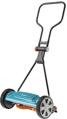 Gardena Cortacésped helicoidal 400 Classic: cortacésped Manual con un Ancho de Trabajo de 40 cm para una Superficie de césped de hasta 200 m², Cilindro de Corte de Acero (4018-88)