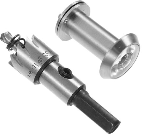 SHINEOFI Spioncino Per Porte in Inox Spioncino Per Porte d Ingresso Per Interne Parte Della Porta Decorativo in Per Hotel