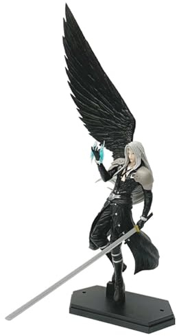 ZIERVIA Statuette Sephiroth «Ange à Une Aile» - Figurine en PVC détaillée Final Fantasy VII de 45cm de Haut - Objet de Collection Haut de Gamme de Square Enix