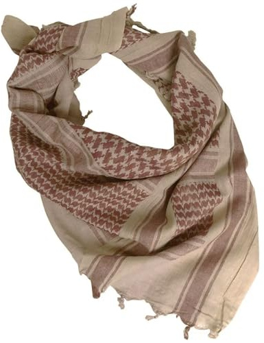 Mil-Tec Unisex Mode-schal-12615000 Mode Schal, Coyote/Braun, 110x110 cm EU