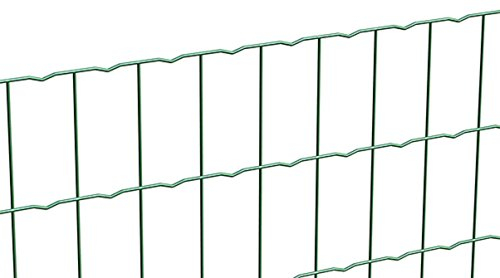 Alberts 611903 Malla ornamental Deco, Distintas alturas, Verde, Altura 61 cm, Longitud 10 m