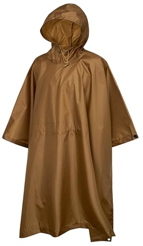 Brandit Ripstop Poncho, Farbe: camel, Größe: OS
