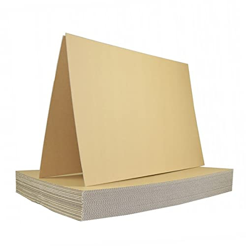 AtHaus 40 Stück - Wellpappzuschnitt 1200x800mm - 2 Wellig Paletten Wellpapp Menge wählbar Karton 2-wellig