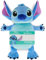 Disney Stitch Bouillotte avec Housse, Bouillotte Regles Douloureuses, Bouillotte Eau Chaude pour Soulagement de la Douleur Dos Cou et Épaules (Stitch 3D 750 ML)
