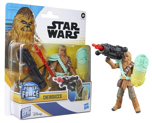 Star Wars Epic World of Action Chewbacca, Figurine de 10 cm et Accessoires