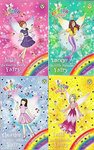 Rainbow magic fairytale fairies Set of 4 books